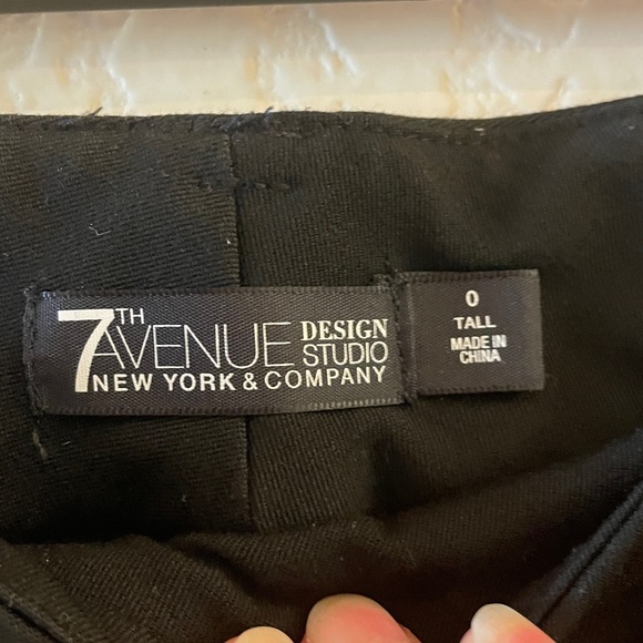Black Women's Pants seventh Avenue Design studio, New York and Company - Picture 7 of 7
